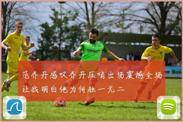 范乔丹感叹乔丹压哨出场震撼全场让我明白他为何独一无二